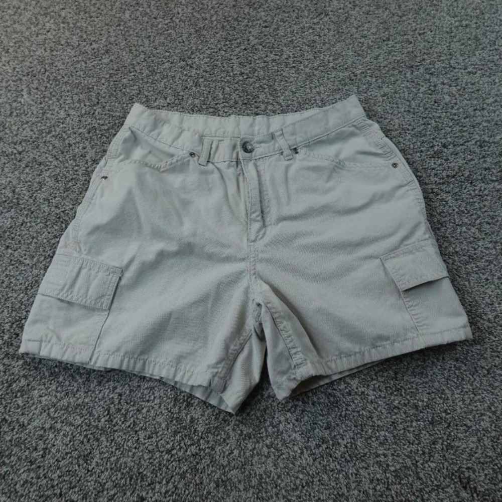 VTG Lee Riders Shorts Mens 30 Gray Beige Cargo Utility Work Carpenter Hiking Y2K